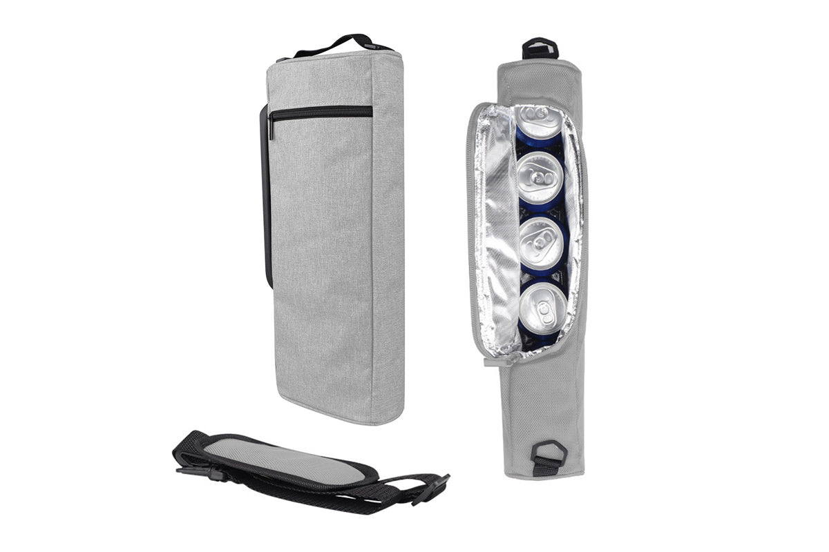 Golf Cooler Bag Accessories for Men Soft Insulated Beer Cooler Holds-Gray