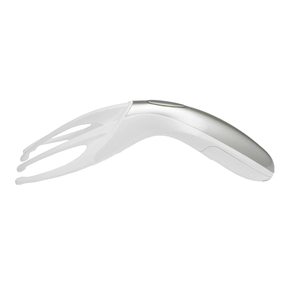 2pcs Finger Gripper Claw Massager Electric Head Massager Octopus Scalp Stress Relax -White