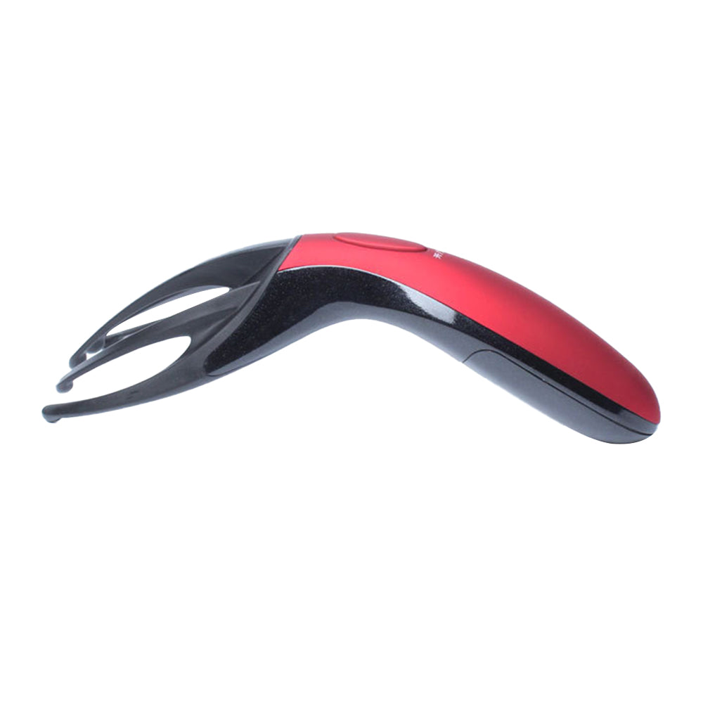 Finger Gripper Claw Massager Electric Head Massager Octopus Scalp Stress Relax -Red