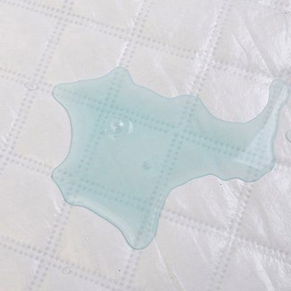 Absorbent Bed Pad Washable Tuckable Incontinence Bed Wetting Pad Sheet Protector for Adult Child Pet -Grey
