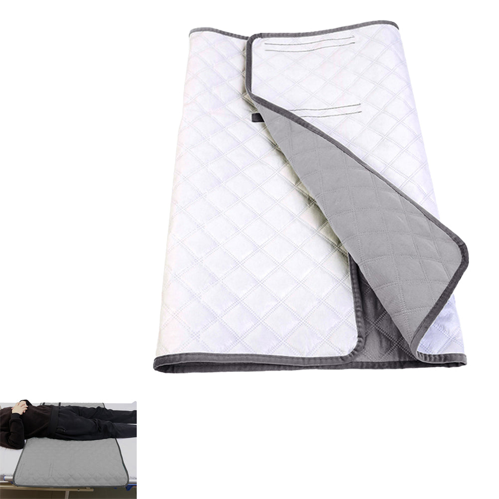 Absorbent Bed Pad Washable Tuckable Incontinence Bed Wetting Pad Sheet Protector for Adult Child Pet -Grey