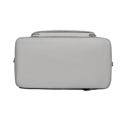 Large Capacity Folding Travel Bag Collapsible Travel Bag Expandable Water-resistant Duffel Bag -Grey