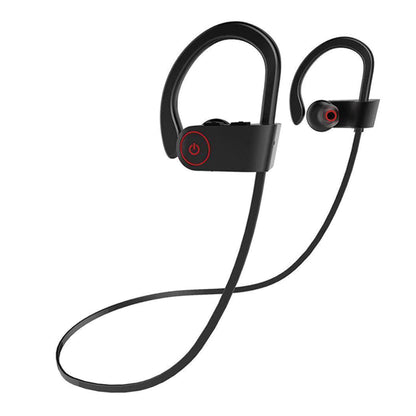 Wireless Headphones Wireless Earbuds Bluetooth 5.0 Wireless Headphones Running Sports Ear Hanging Headphones -Black