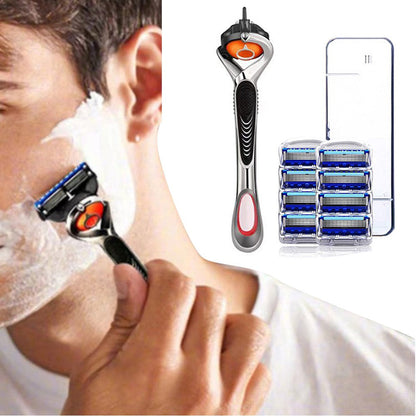 Men's Motion Sphere Razor Set with 8 Razor Blade