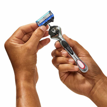 Men's Motion Sphere Razor Set with 8 Razor Blade