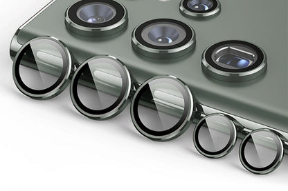 2pcs Camera Lens Protector for Samsung Galaxy S23 Ultra-Green