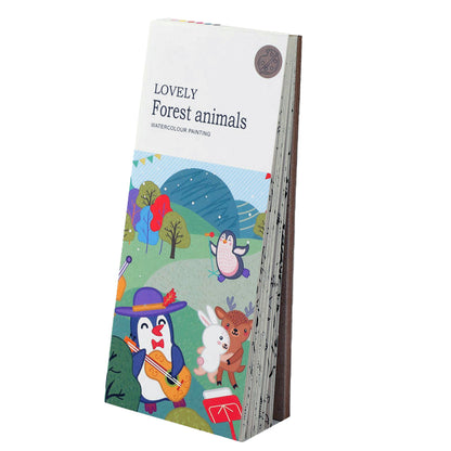 Toy Portable Children Watercolor Painting Book -Style 3