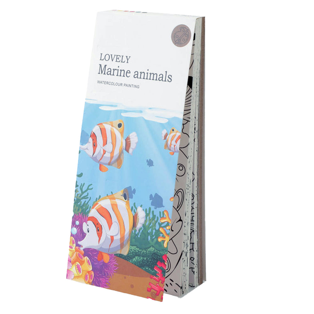 Toy Portable Children Watercolor Painting Book -Style 2