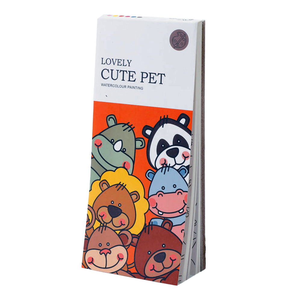 Toy Portable Children Watercolor Painting Book -Style 1