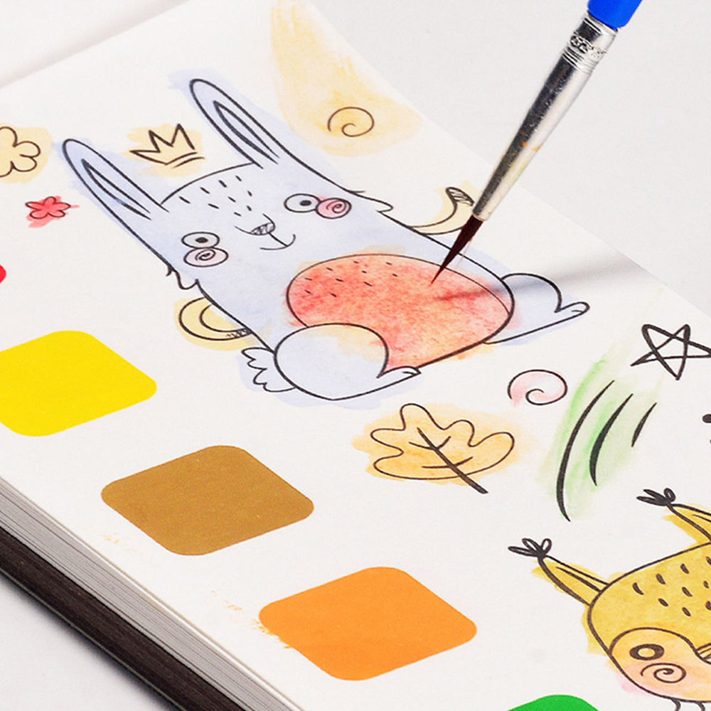 Toy Portable Children Watercolor Painting Book -Style 4