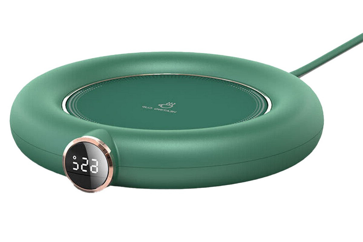 USB Cup Warmer Heat Beverage Mug Mat-Green