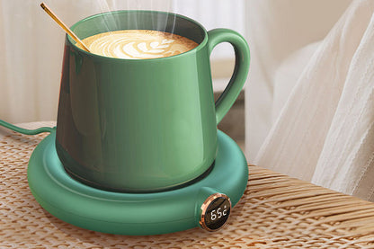 USB Cup Warmer Heat Beverage Mug Mat-Green