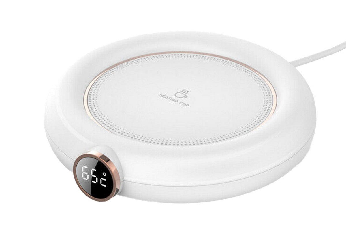 USB Cup Warmer Heat Beverage Mug Mat-White