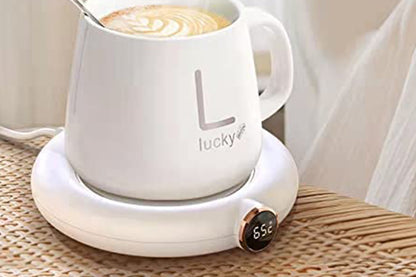 USB Cup Warmer Heat Beverage Mug Mat-White