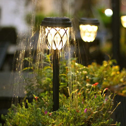 6-Pack Waterproof Solar Pathway Lights Outdoor Solar Garden Lights -Warm White