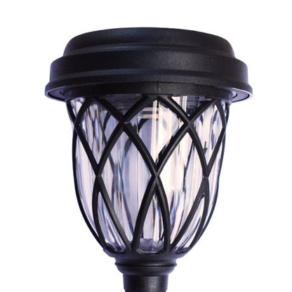 6-Pack Waterproof Solar Pathway Lights Outdoor Solar Garden Lights -White