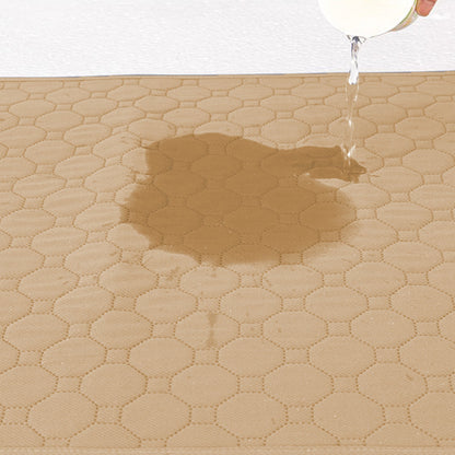 Washable Dog Pee Pads Reusable Puppy Pee Training Pads Khaki