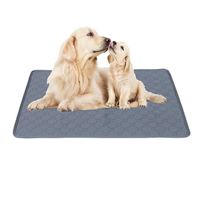 Washable Dog Pee Pads Reusable Puppy Pee Training Pads Grey