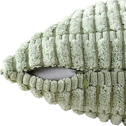 Pillow Cover 4Pcs Boho Decorative Throw Pillow Covers Rustic Modern Farmhouse Home Decor-Pea green