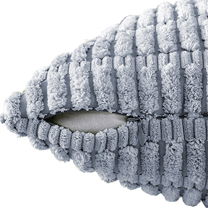 Pillow Cover 4Pcs Boho Decorative Throw Pillow Covers Rustic Modern Farmhouse Home Decor-Gray blue