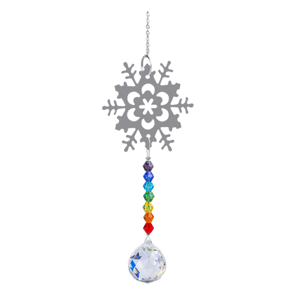 5Pcs Artificial Crystal Prism Suncatcher Rainbow Makers