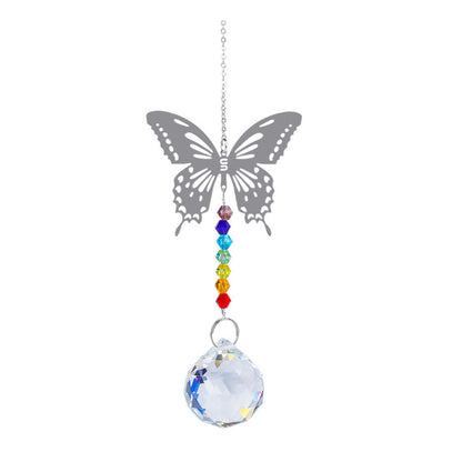 5Pcs Artificial Crystal Prism Suncatcher Rainbow Makers
