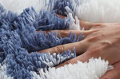 Area Rugs Fluffy Fuzzy Soft Plush Bedside Rug for Bedroom Living Room-Style 1