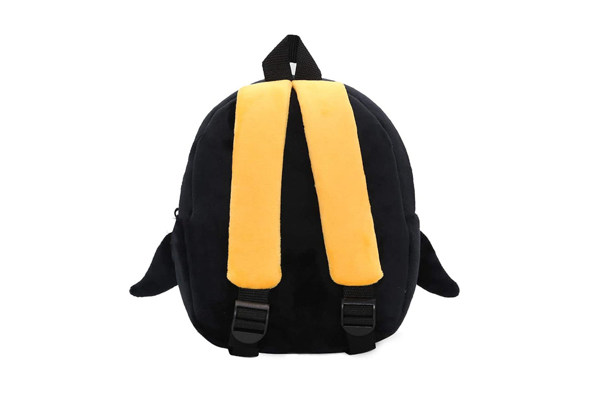 Cute Plush Little Girls Boys Animal Backpacks-Black