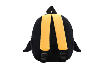 Cute Plush Little Girls Boys Animal Backpacks-Black