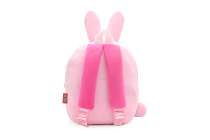 Cute Plush Little Girls Boys Animal Backpacks-Pink