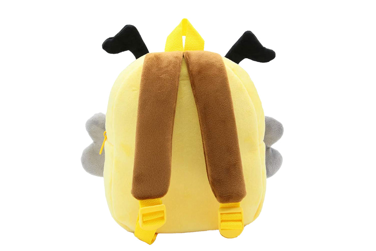 Cute Plush Little Girls Boys Animal Backpacks-Yellow