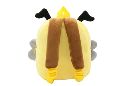 Cute Plush Little Girls Boys Animal Backpacks-Yellow