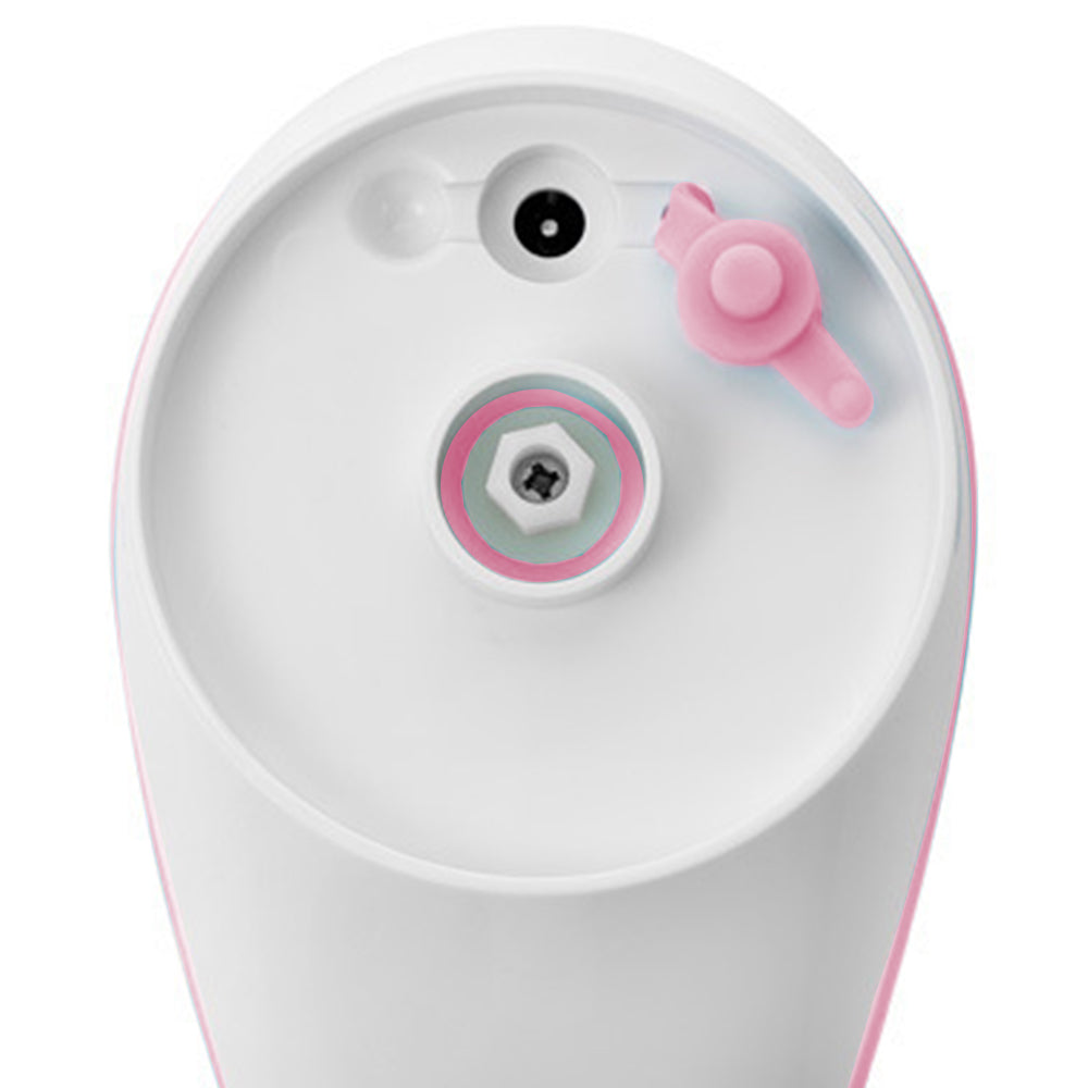 Electric Body Bath Brush Rechargeable Scrubber Shower with Long Handle for Cleanse Exfoliation -Pink