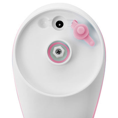 Electric Body Bath Brush Rechargeable Scrubber Shower with Long Handle for Cleanse Exfoliation -Pink