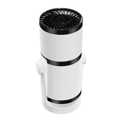 12V 2-in-1 Portable Car Heater Rotatable Car Fan for Window Defroster Demister