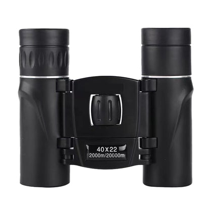 Toy Mini Compact Pocket Binoculars Folding Binoculars for Bird Watching Opera Concert Travel Hiking Outdoor Scenery-40x22