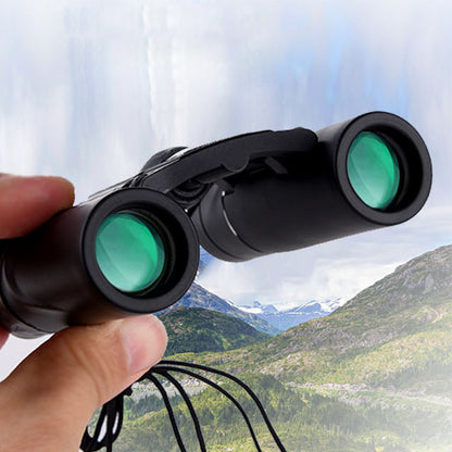 Toy 2Pcs Mini Compact Pocket Binoculars Folding Binoculars for Bird Watching Opera Concert Travel Hiking Outdoor Scenery-100x22
