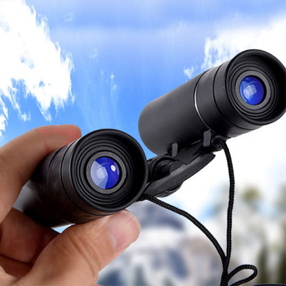 Toy Mini Compact Pocket Binoculars Folding Binoculars for Bird Watching Opera Concert Travel Hiking Outdoor Scenery-100x22