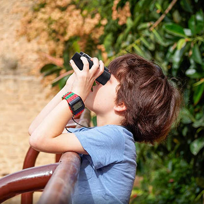 Toy Mini Compact Pocket Binoculars Folding Binoculars for Bird Watching Opera Concert Travel Hiking Outdoor Scenery-40x22