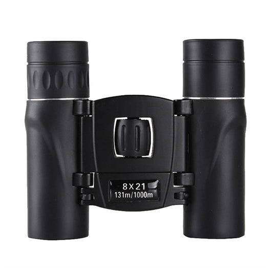 Toy Mini Compact Pocket Binoculars Folding Binoculars for Bird Watching Opera Concert Travel Hiking Outdoor Scenery-8x21