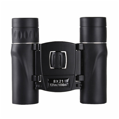 Toy 2Pcs Mini Compact Pocket Binoculars Folding Binoculars for Bird Watching Opera Concert Travel Hiking Outdoor Scenery-8x21