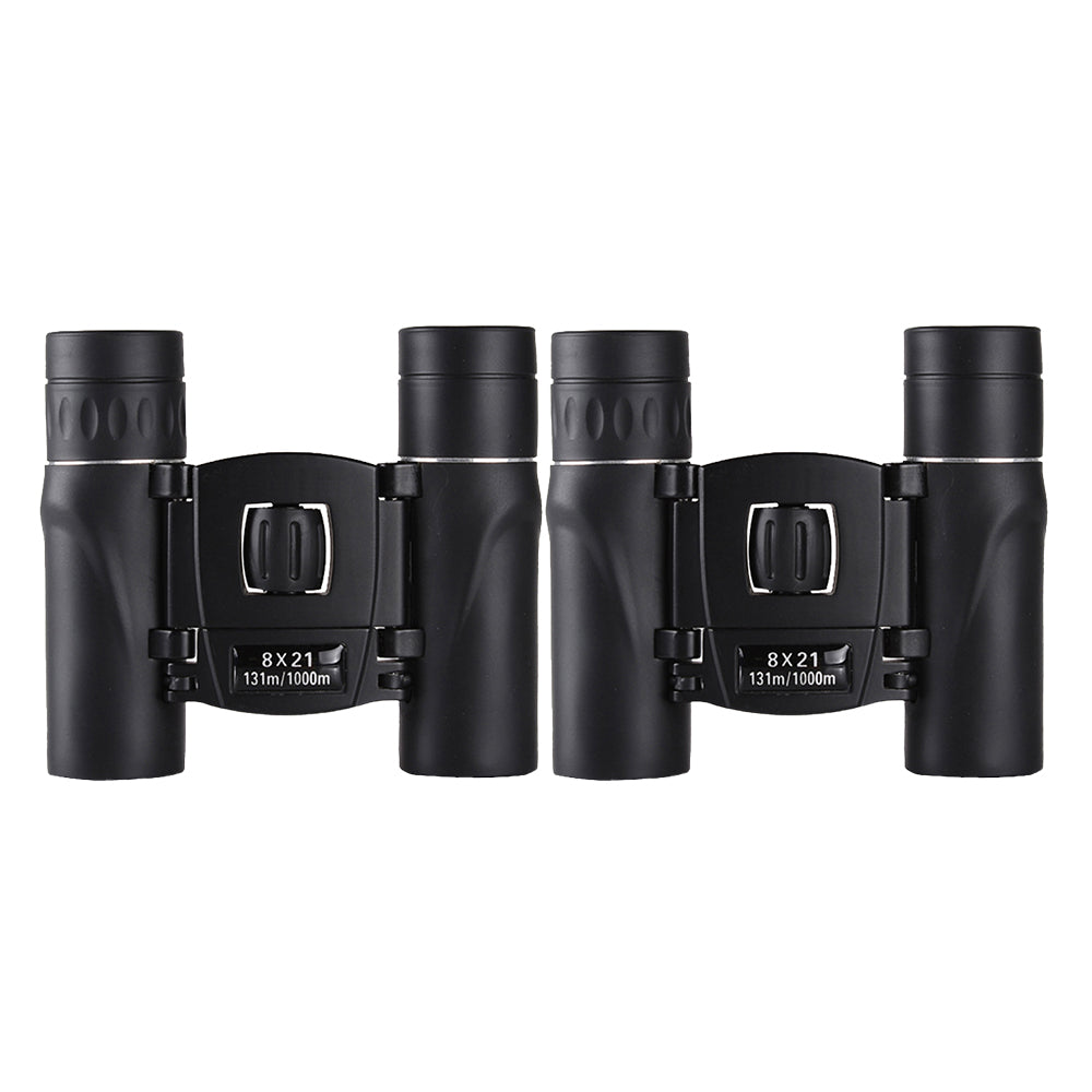 Toy 2Pcs Mini Compact Pocket Binoculars Folding Binoculars for Bird Watching Opera Concert Travel Hiking Outdoor Scenery-8x21