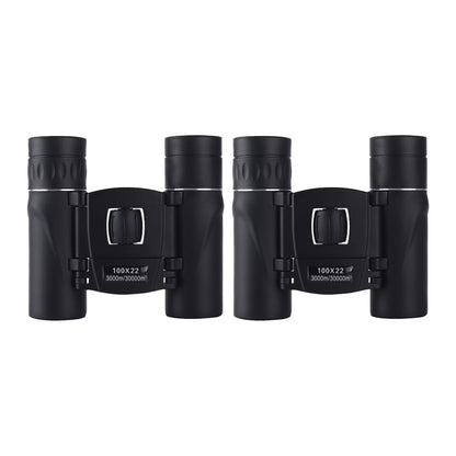 Toy 2Pcs Mini Compact Pocket Binoculars Folding Binoculars for Bird Watching Opera Concert Travel Hiking Outdoor Scenery-100x22