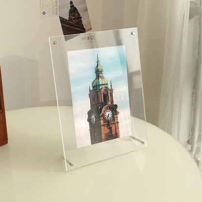 Acrylic Picture Frames Clear Photo Frame for Photo Postcards