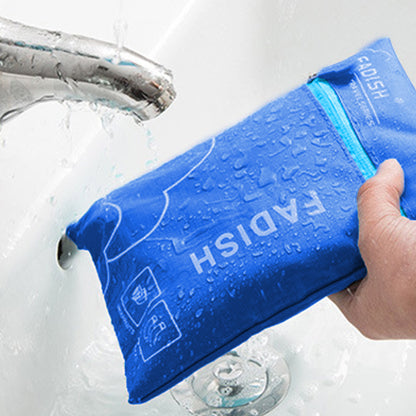 Set of 7Pcs Travel Packing Cube Pouch Clothes Storage Bags Suitcase Luggage Organizer -Blue