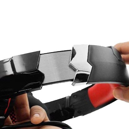 Gaming Headset Headset 3.5mm Gaming Headset MIC LED Headphones Surround for PC Mac Laptop Phone -Red