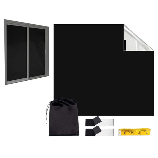 Portable Blackout Shades Window Blackout Curtains Temporary Blackout Blinds
