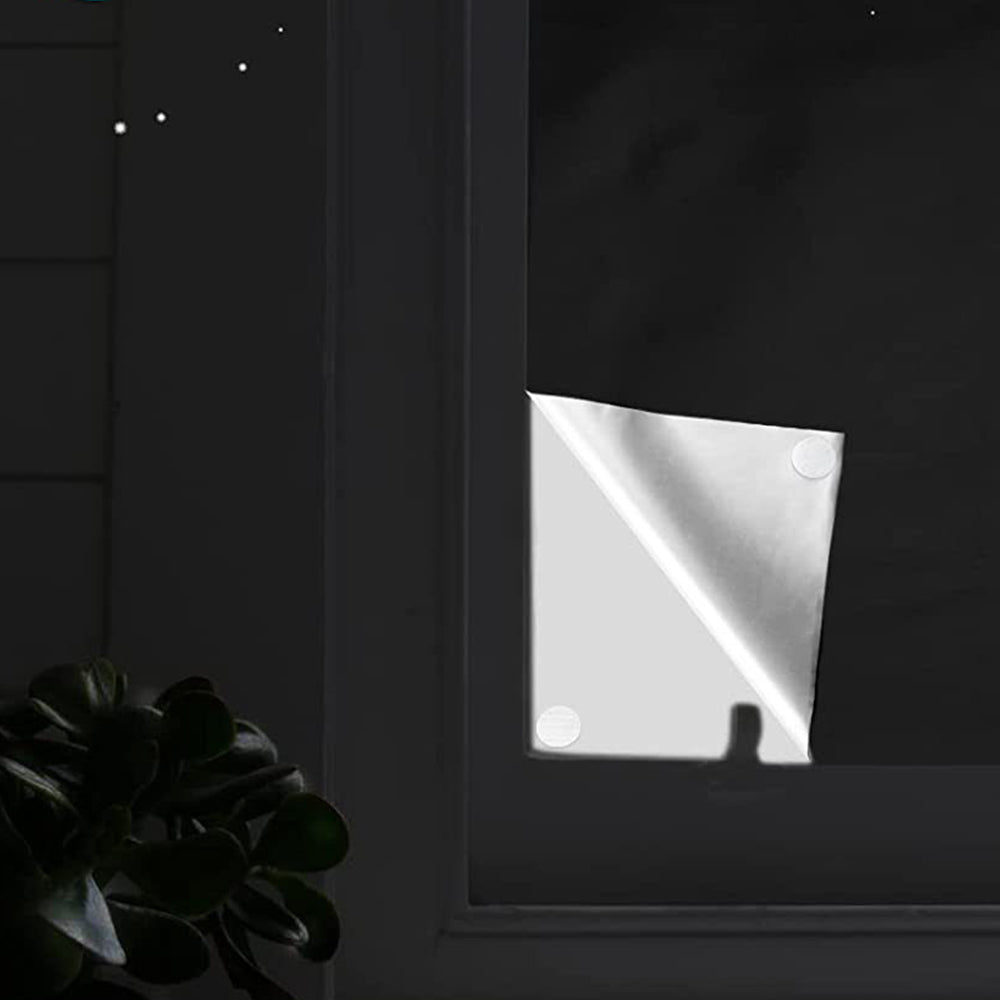 2 Pieces Portable Blackout Shades Temporary Window Curtains