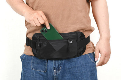Passport Holder Secure Hidden Travel Wallet with RFID Blocking-Black
