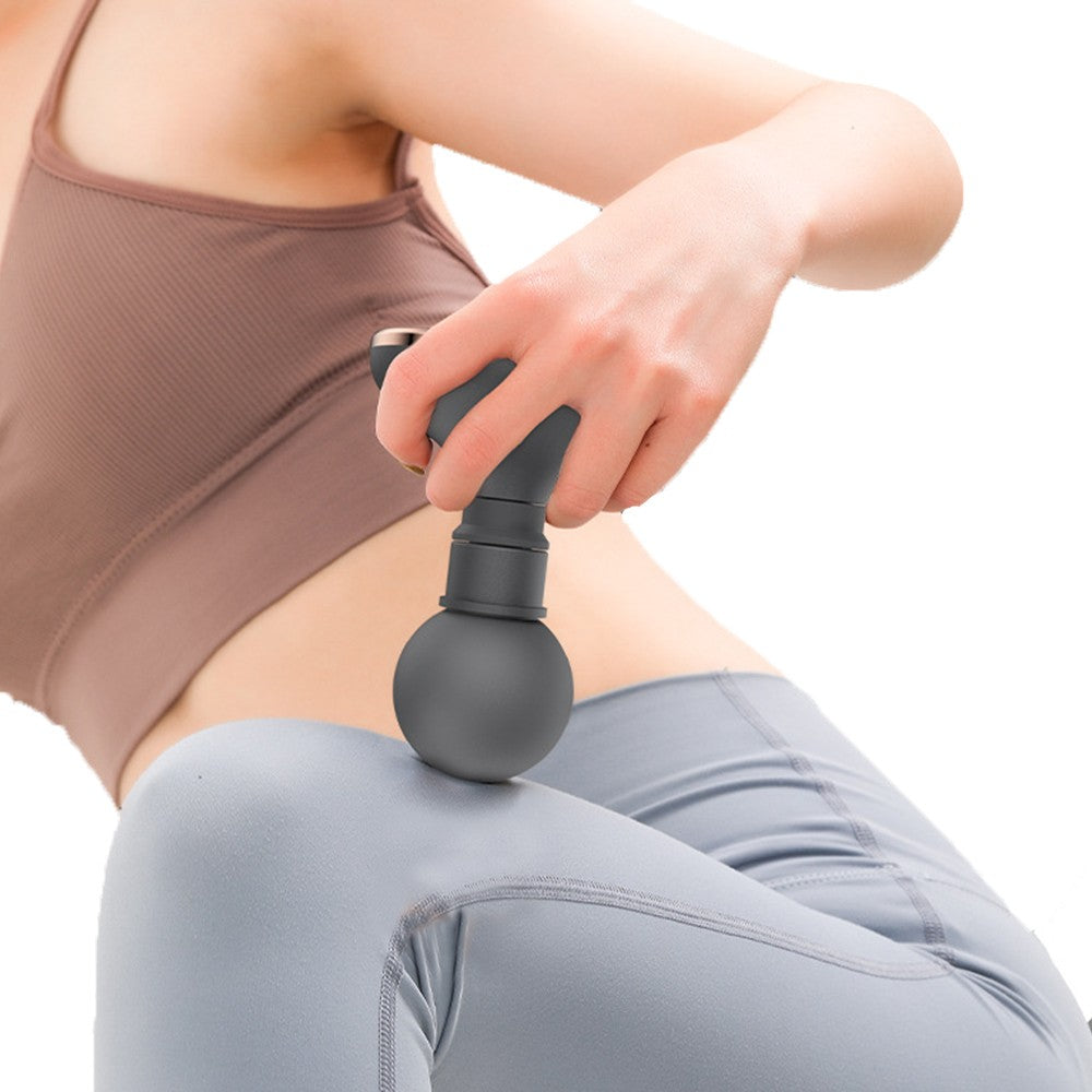 Mini Handheld Massager Portable Rechargeable Muscle Massage Gun for Back Shoulder Arm Leg